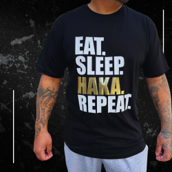 Eat Sleep Metallic Haka...