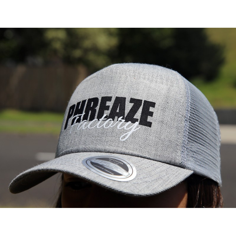PFC Grey Script Snap Back PFC Grey Script Snap Back