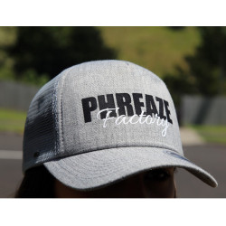 PFC Grey Script Snap Back