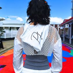 Mesh Mode Crop Jacket