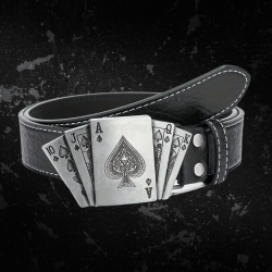 Royal Flush Buckle Belt