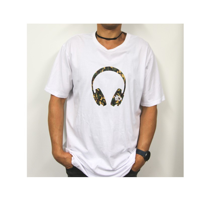 PFC Camo Headphones Tee