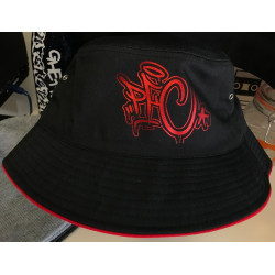 PFC Drip Metallic Red Bucket Hat