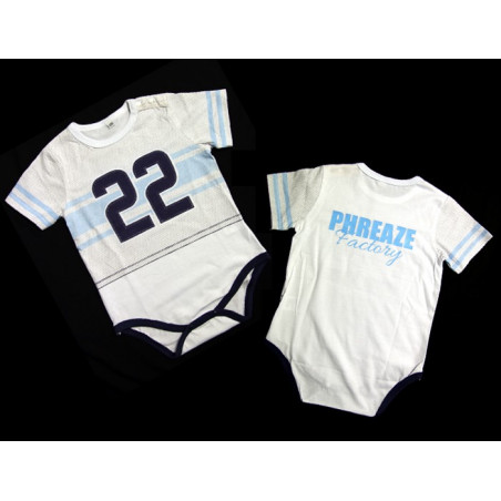 PFC Baby Blue 22 Sport Onesie