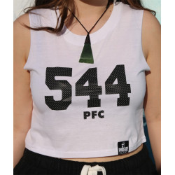 PFC Dial Code Crop Tank