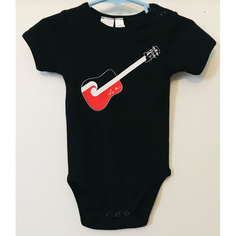 Tino Rangatiratanga FHC Guitar Baby Onesie